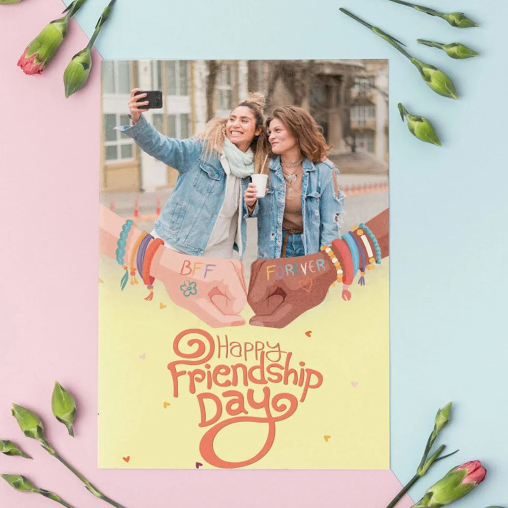 Wonderful Friendship Day Personalised Greeting Card