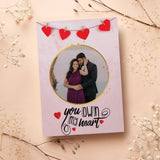 Romantic Anniversary Personalised Card with Chocolate