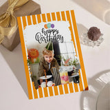 Wishing You Birthday Personalised Greeting Card with Chocolate