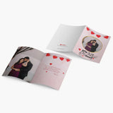 Romantic Anniversary Personalised Card with Chocolate