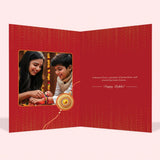 Dear Sibling Raksha Bandhan Personalised Greeting Card
