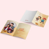 Nok Jhok Raksha Bandhan Personalised Greeting Card