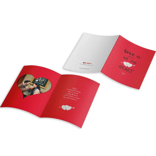 All My Love Valentines Personalised Card