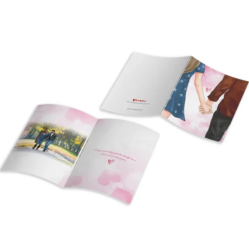 Forever Love Valentines Personalised Card