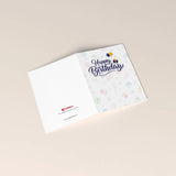Amazing Birthday Personalised Greeting Card with Chocolate