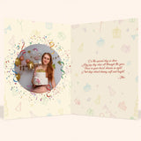 Amazing Birthday Personalised Greeting Card with Chocolate