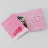 My Love Anniversary Personalised Card with Chocolate