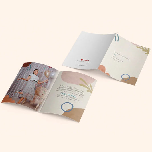 Beautiful Birthday Personalised Greeting Card
