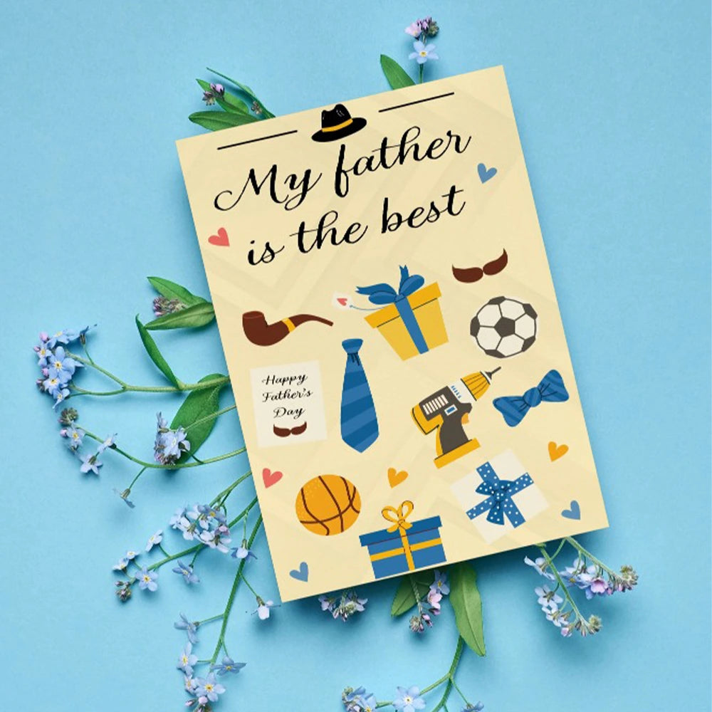 Special Father's Day Personalised Greeting Card