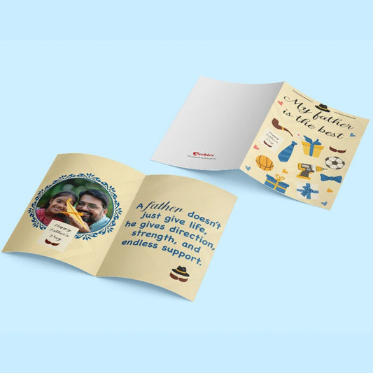 Special Father's Day Personalised Greeting Card
