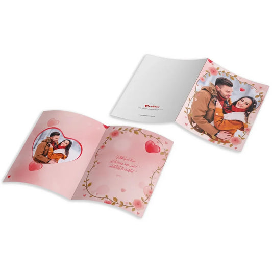 Us Forever Valentines Personalised Card