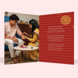 For Bhaiya Raksha Bandhan Personalised Greeting Card