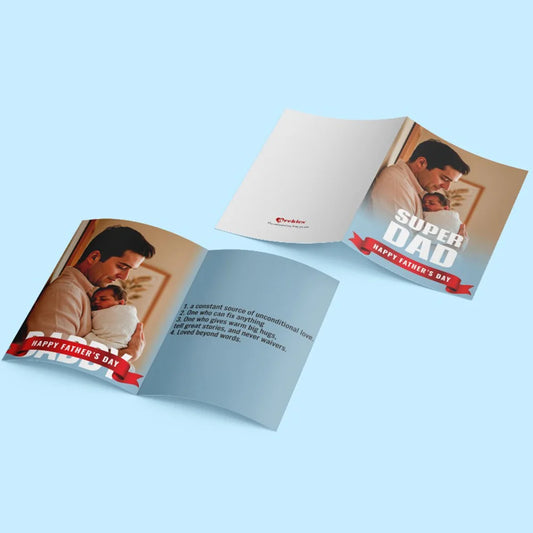 Lovely Father's Day Personalised Greeting Card