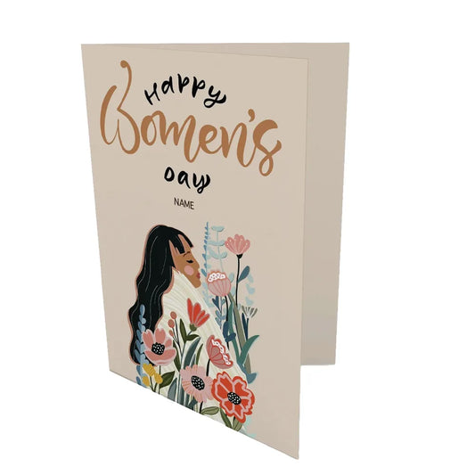 Wonderful Women's Day Personalised Greeting Card