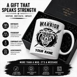 Personalized The Warrior Coffee Mug 350 ml