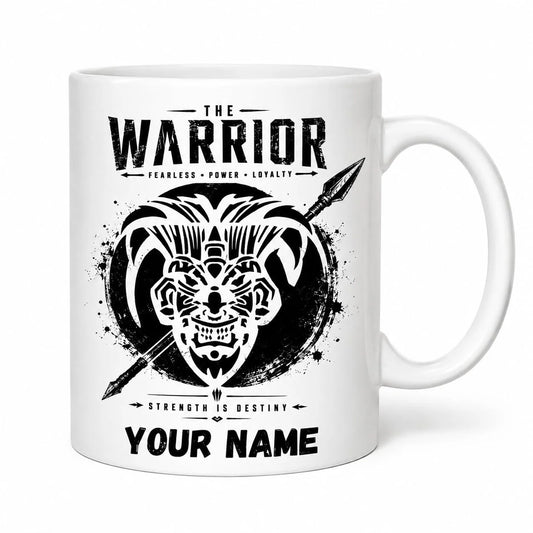Personalized The Warrior Coffee Mug 350 ml