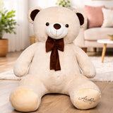 Giant 6 ft Beige Cuddly Teddy Bear