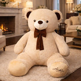 Giant 6 ft Beige Cuddly Teddy Bear