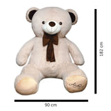 Giant 6 ft Beige Cuddly Teddy Bear