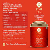 OTLER Masala Cardamom Saffron Black Tea - 100g