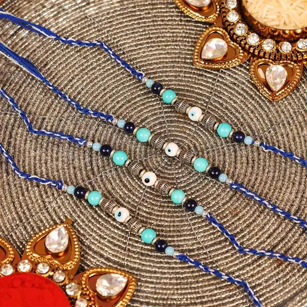 Evil Eye Rakhi Set of 4