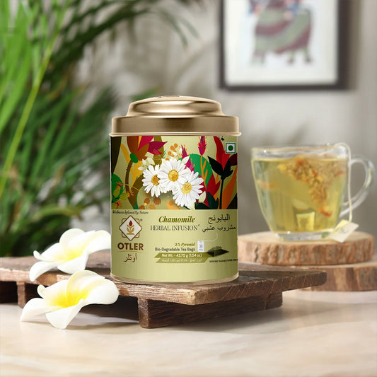 OTLER Chamomile Herbal Infusion  - 25 Tea Bags