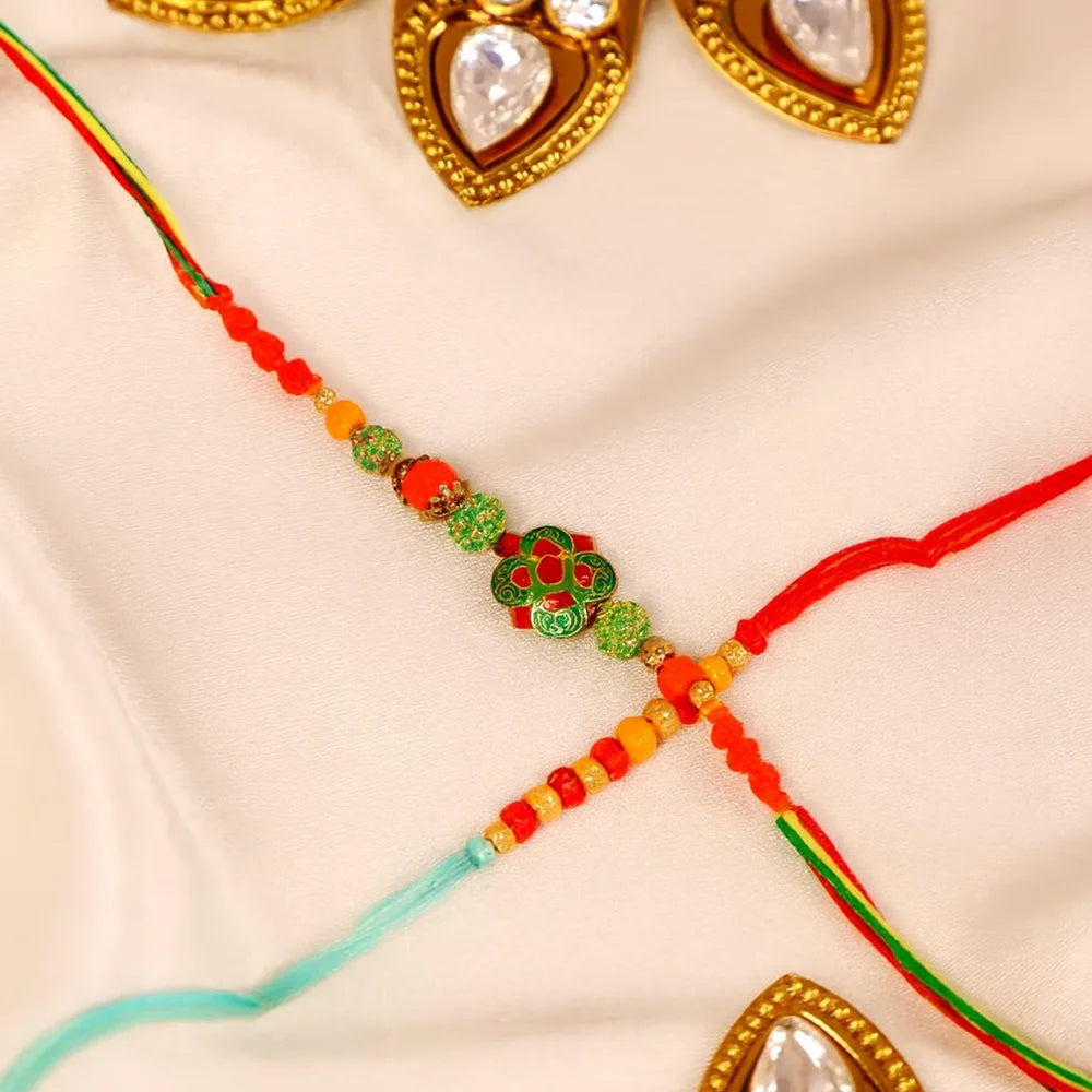 Antique Green Rakhi