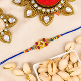 Designer Kundan Rakhi and Pistachio