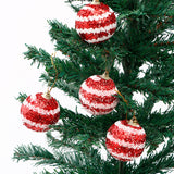 Red Candy Chirstmas Tree Balls