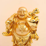 Majestic Golden Laughing Buddha