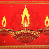 Diwali Wishes Seasons Greeting Card Pack Of 10
