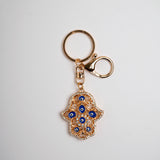 Gazing Evil Eye Keychain 