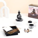 Silver Budda Incense Stick Holder