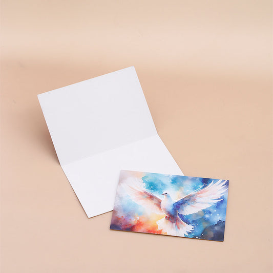 Pack Of 10 Peaceful Seasons Greeting Card