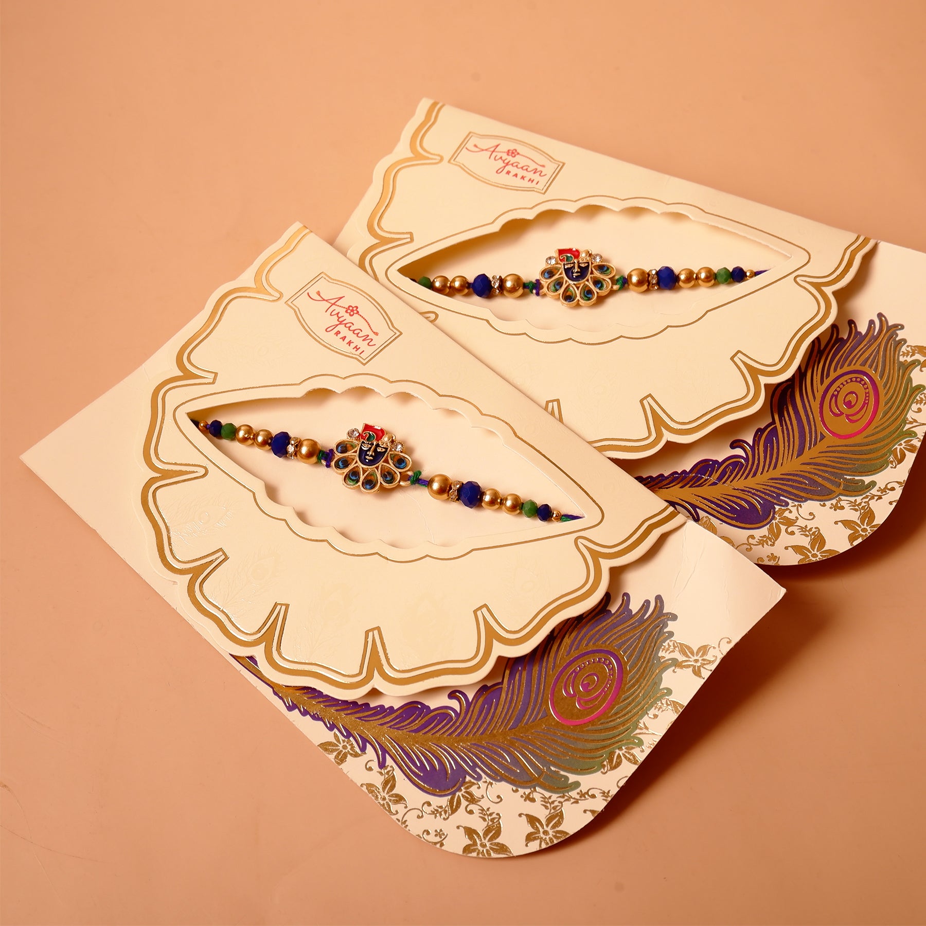 Krishna Rakhi with Ferrero Rocher Gift Box