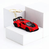 Red Sports Car Keychain