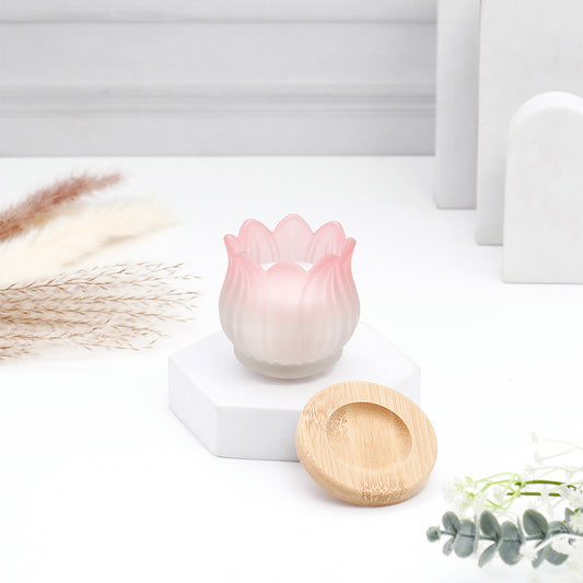 Scented Pink Lotus Candle