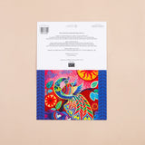 Pack Of 10 Peacock Seasons Greeting Card