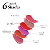 Elitty Red Liquid Matte Lipstick | Transferproof, Smudgeproof & Lightweight | One Night Stand - 4 ML