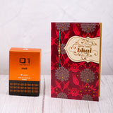 Musk Perfume with Happy Rakhi Greeting Card