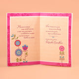 Warm Thoughts Raksha Bandhan Greeting Card With Envelope