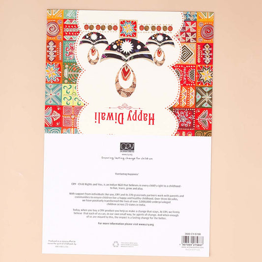 Pack Of 10 Happy Diwali Seasons Greeting Card