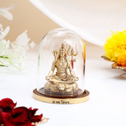 Tapasvi Mahadev Idol - Gold