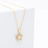 Blossom Blooms Pendant Earing Set with Gift Box