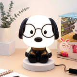 White Puppy Night Light Kids Lamp