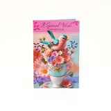 Pack of 6 Celebrate New Year Greeting Card with Envelope