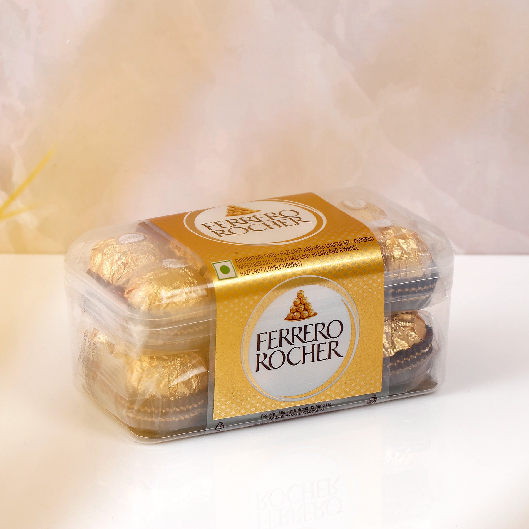 Purple Notebook with Greeting Card and Ferroro Rocher 200 GM