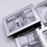 Silver plated Multi Space Photo Frame