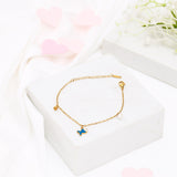 Pisces Elegance Golden Bracelet