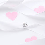 Silver Butterfly Rinestone Earcuffs